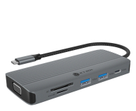 Akcesoria ICY BOX 10-in-1 Stacja dokująca USB-C IB-DK4040a-CPD